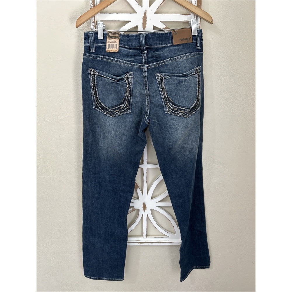 Mens Flypaper Jeans 30x30 Dark Wash Bootcut Jeans NWT *J309